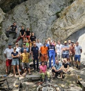 Delovna akcija v Burjakovih pečeh – 2026: